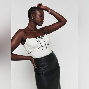 Reformation Glory Knit Top